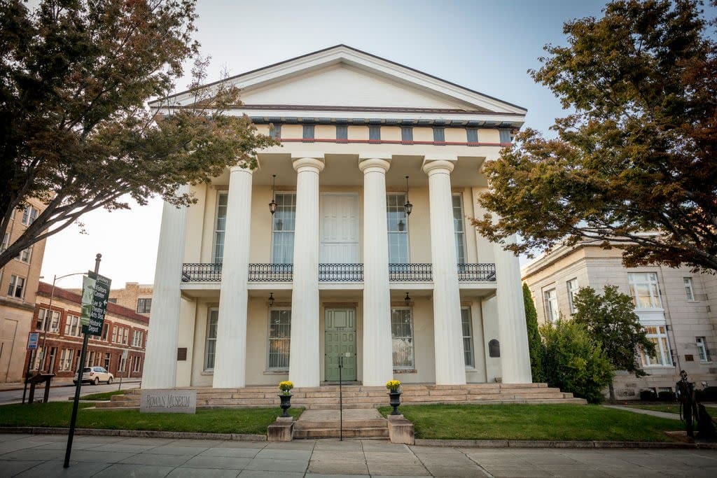 Salisbury-Rowan Museum historic building in downtown Salisbury NC