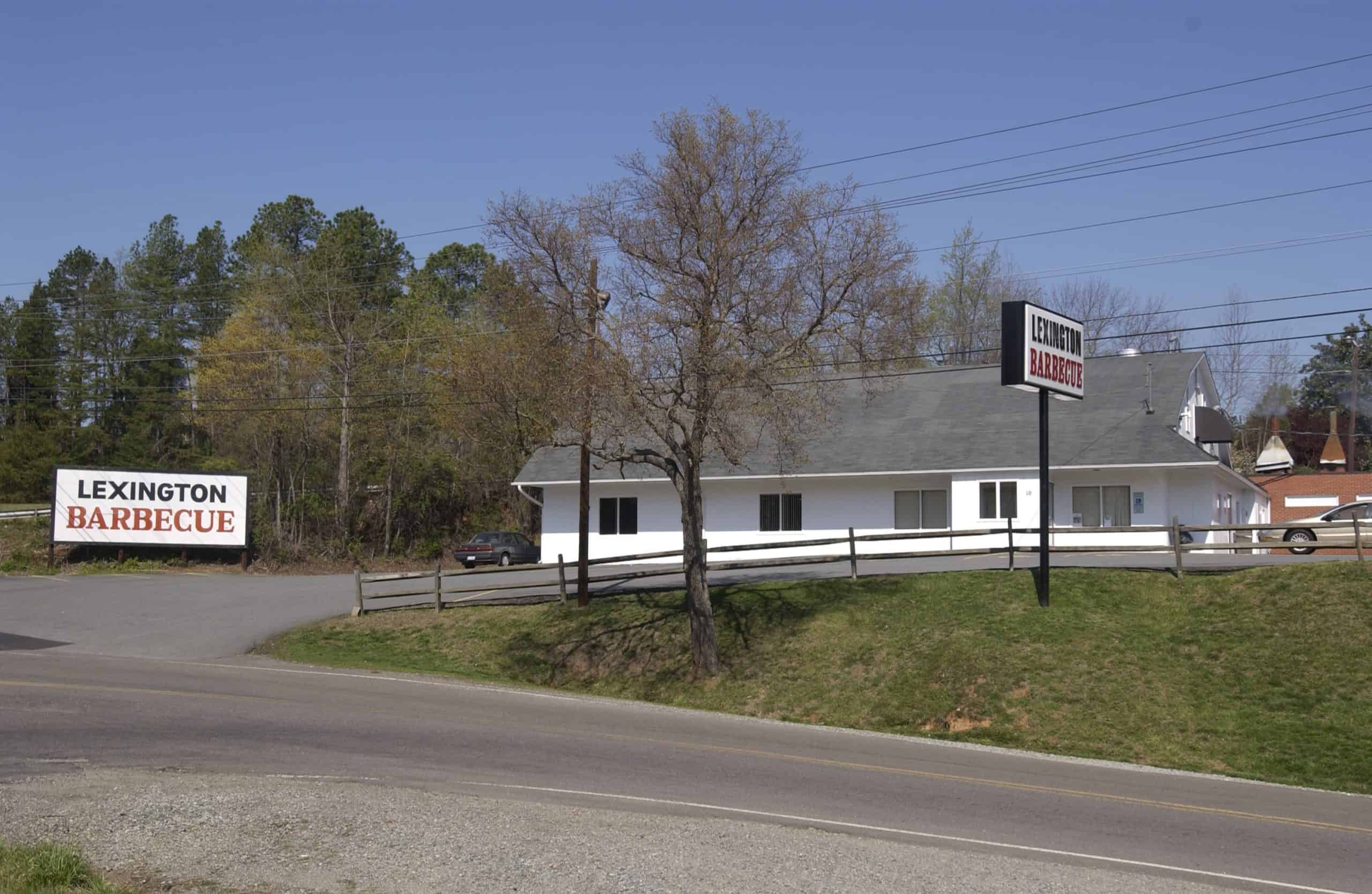 Lexington barbecue restaurant exterior in Lexington, NC